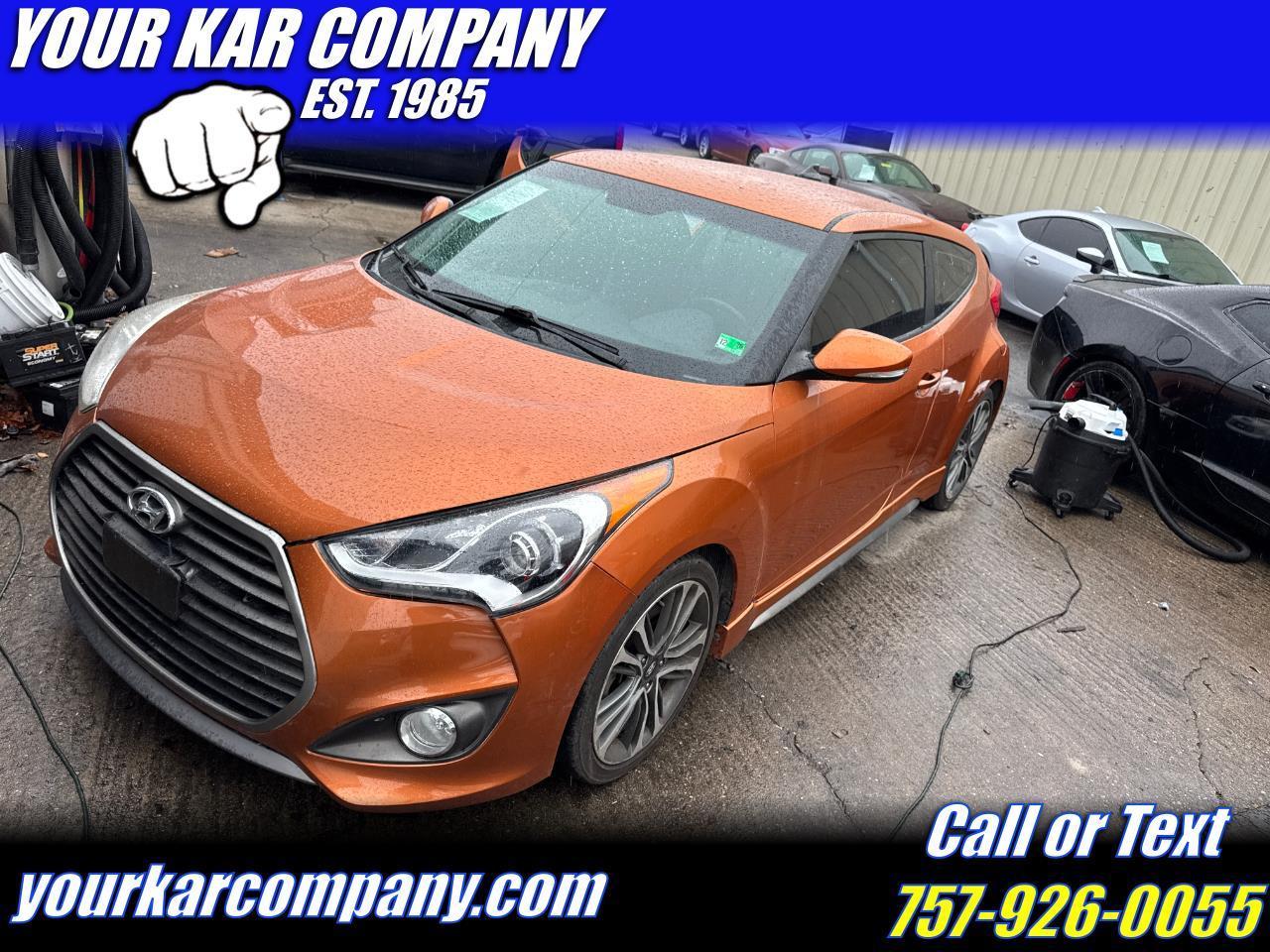 2016 Hyundai Veloster 3dr Cpe Man Turbo