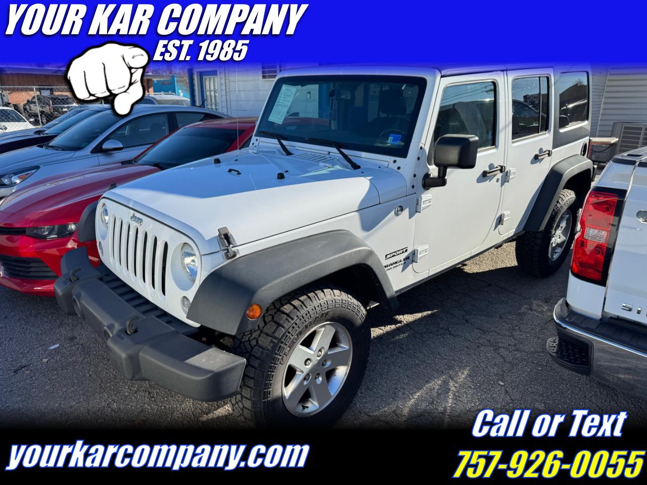 2015 Jeep Wrangler Unlimited 4WD 4dr Sport