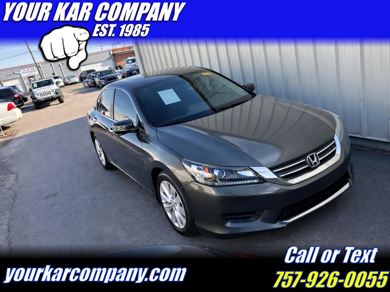 2014 Honda Accord Sedan 4dr I4 CVT EX