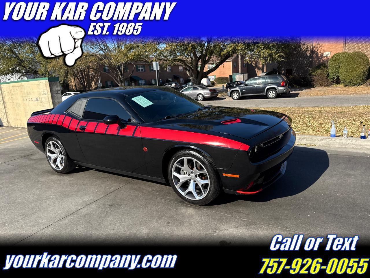 2015 Dodge Challenger 2dr Cpe SXT Plus