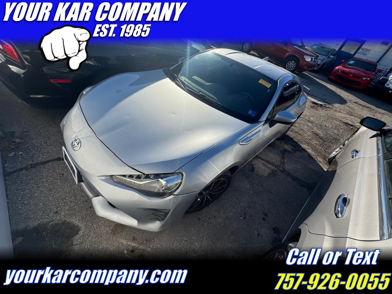 2017 Toyota 86 Manual (Natl)