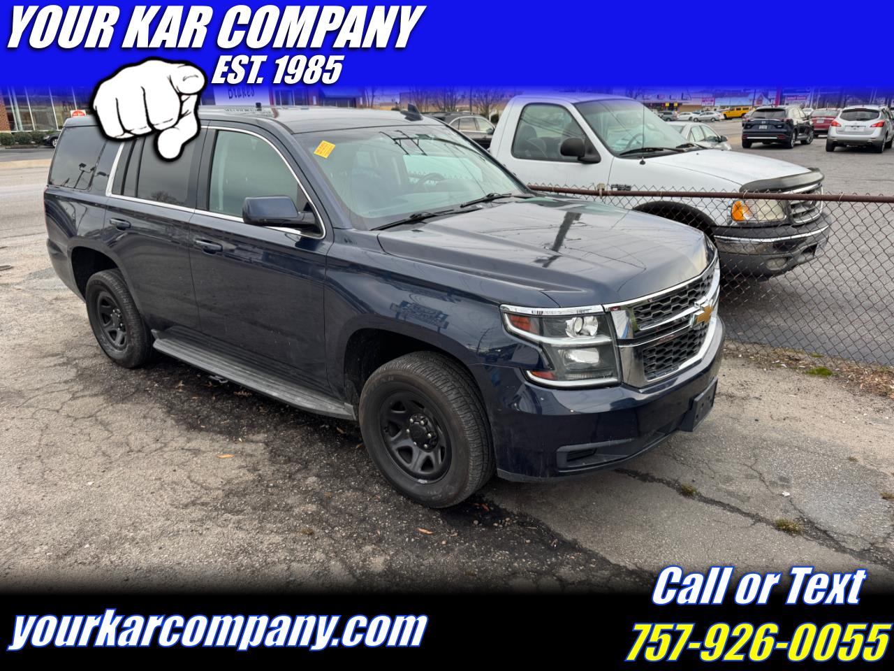 2017 Chevrolet Tahoe Police