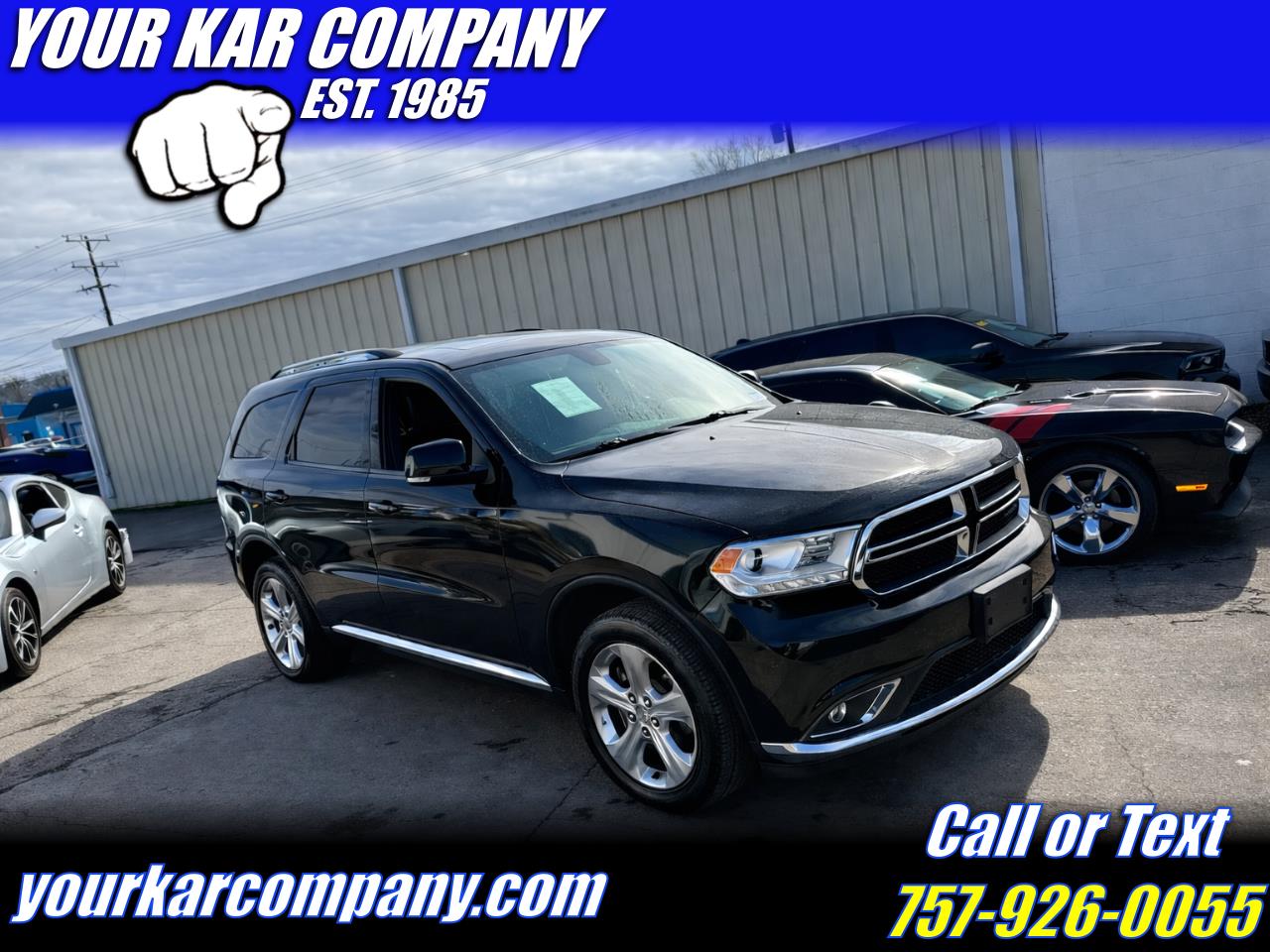 2015 Dodge Durango AWD 4dr Limited