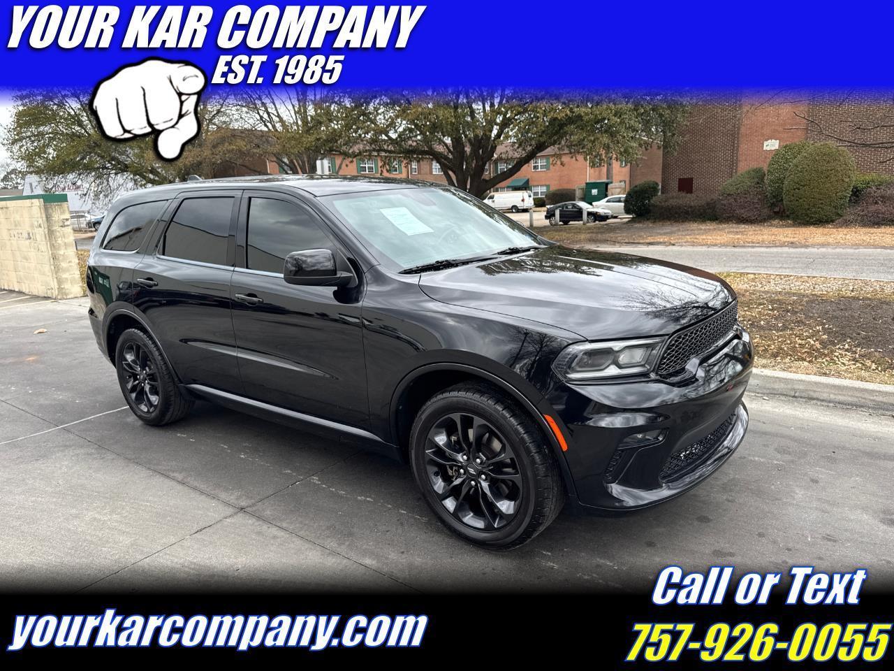 2022 Dodge Durango SXT RWD