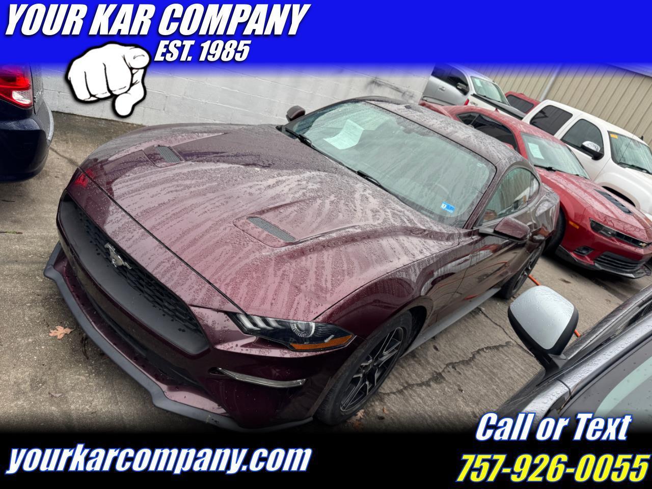 2018 Ford Mustang EcoBoost Fastback