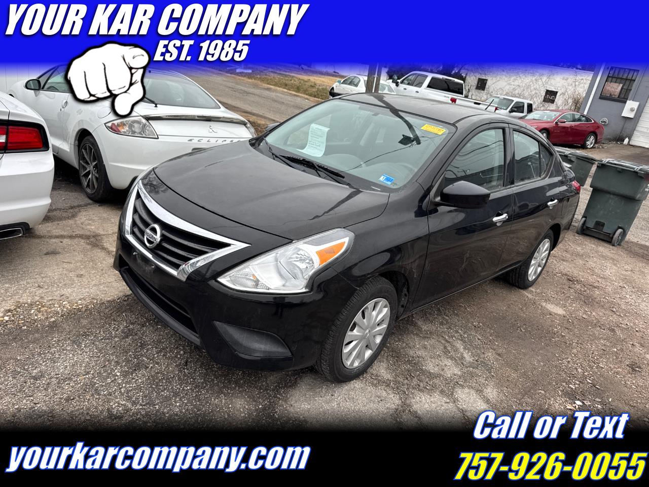 2017 Nissan Versa Sedan SV CVT