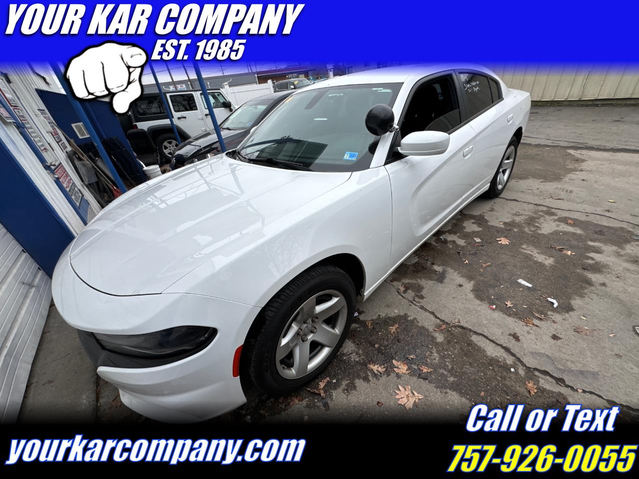 2016 Dodge Charger 4dr Sdn Police RWD
