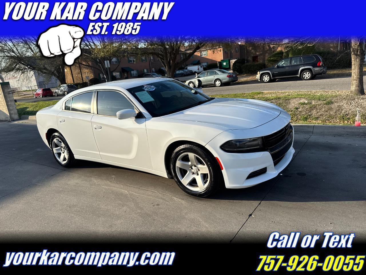 2016 Dodge Charger 4dr Sdn Police RWD