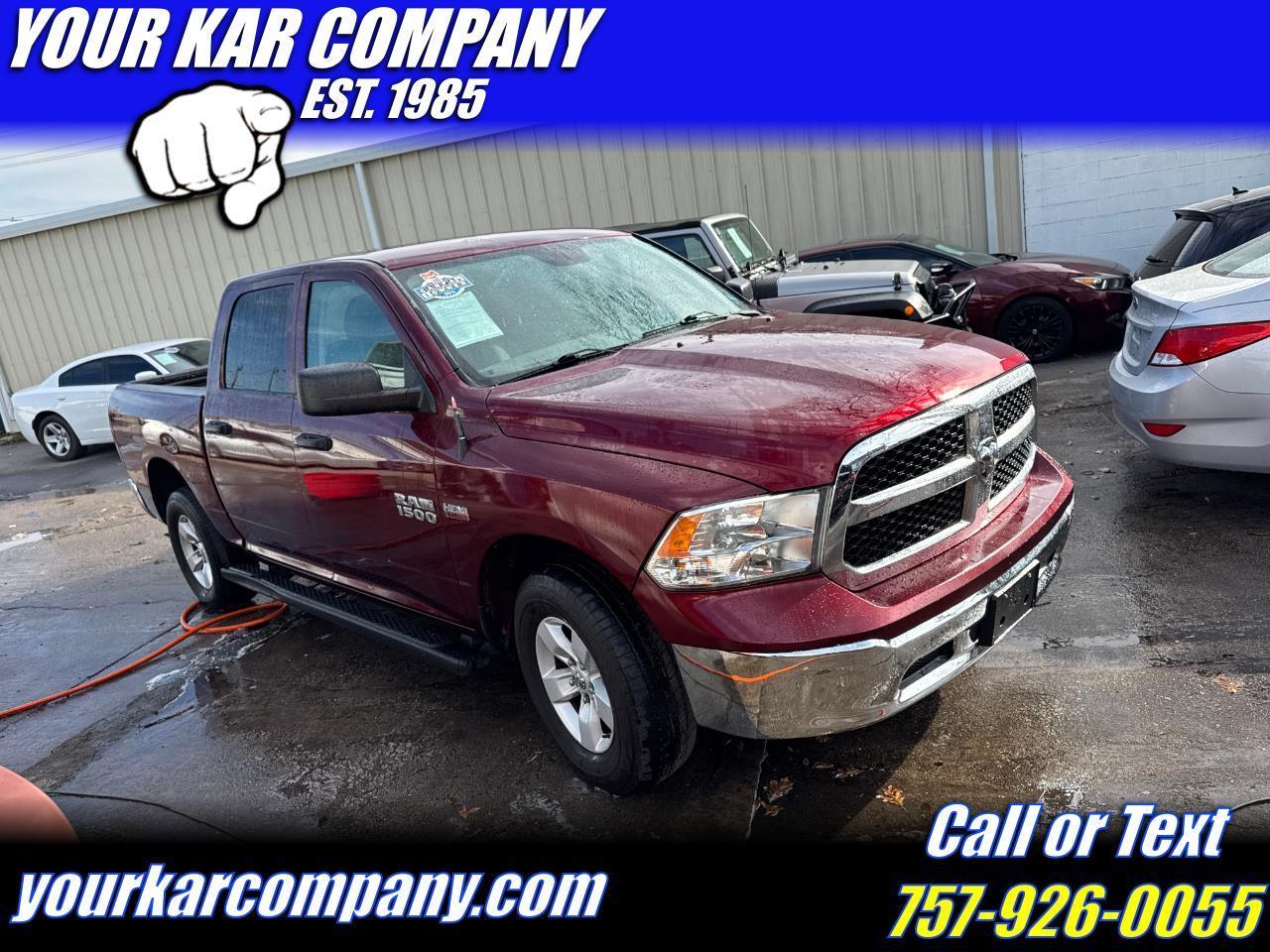 2017 RAM 1500 Tradesman 4x4 Crew Cab 5'7" Box