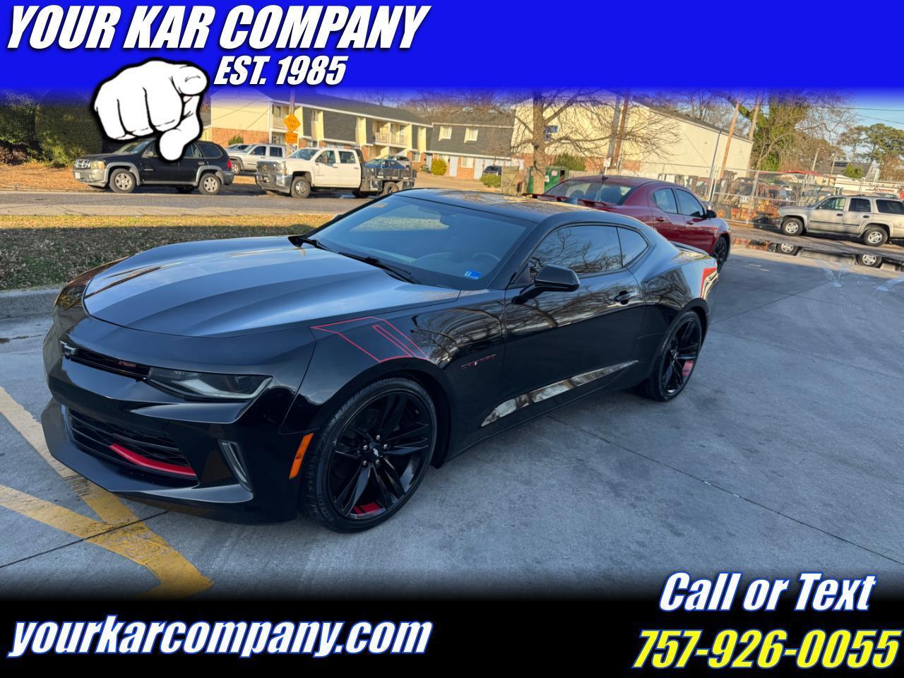 2018 Chevrolet Camaro 2dr Cpe 1LT with RS PACKAGE