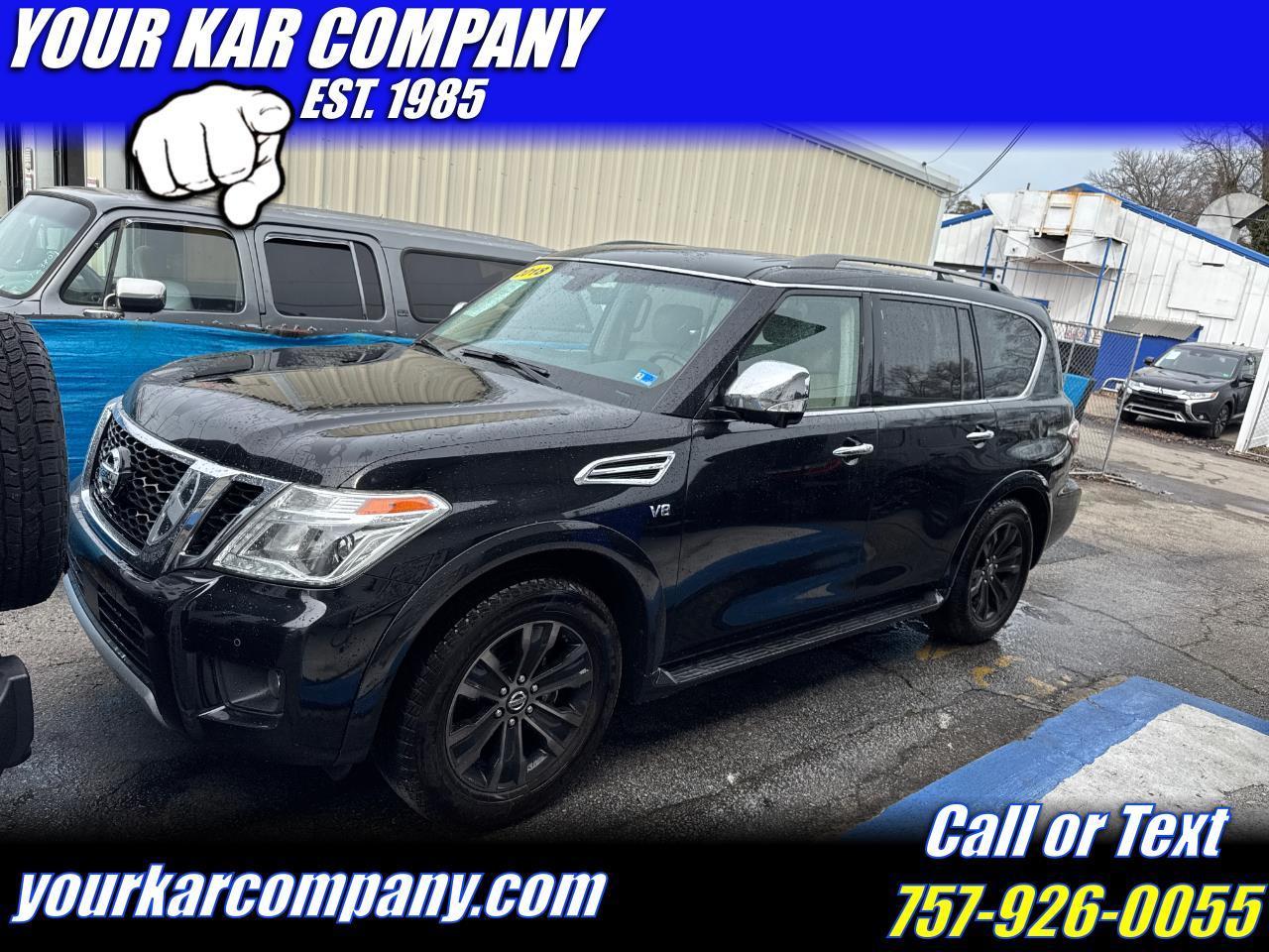 2018 Nissan Armada 4x2 Platinum