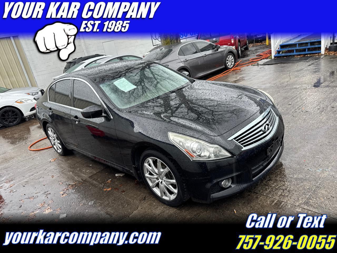 2011 Infiniti G37 Sedan 4dr x AWD