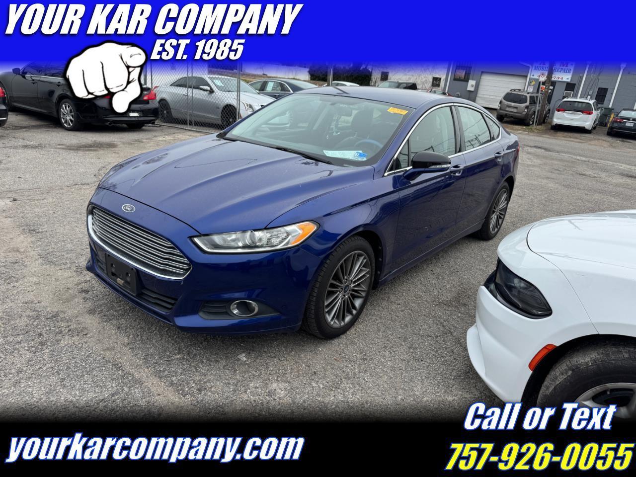2013 Ford Fusion 4dr Sdn SE FWD