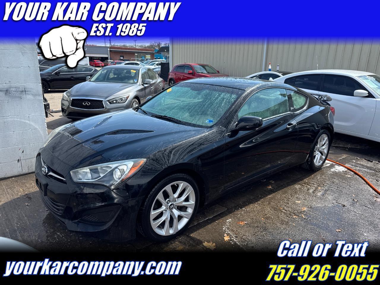 2013 Hyundai Genesis Coupe 2dr I4 2.0T Auto Premium