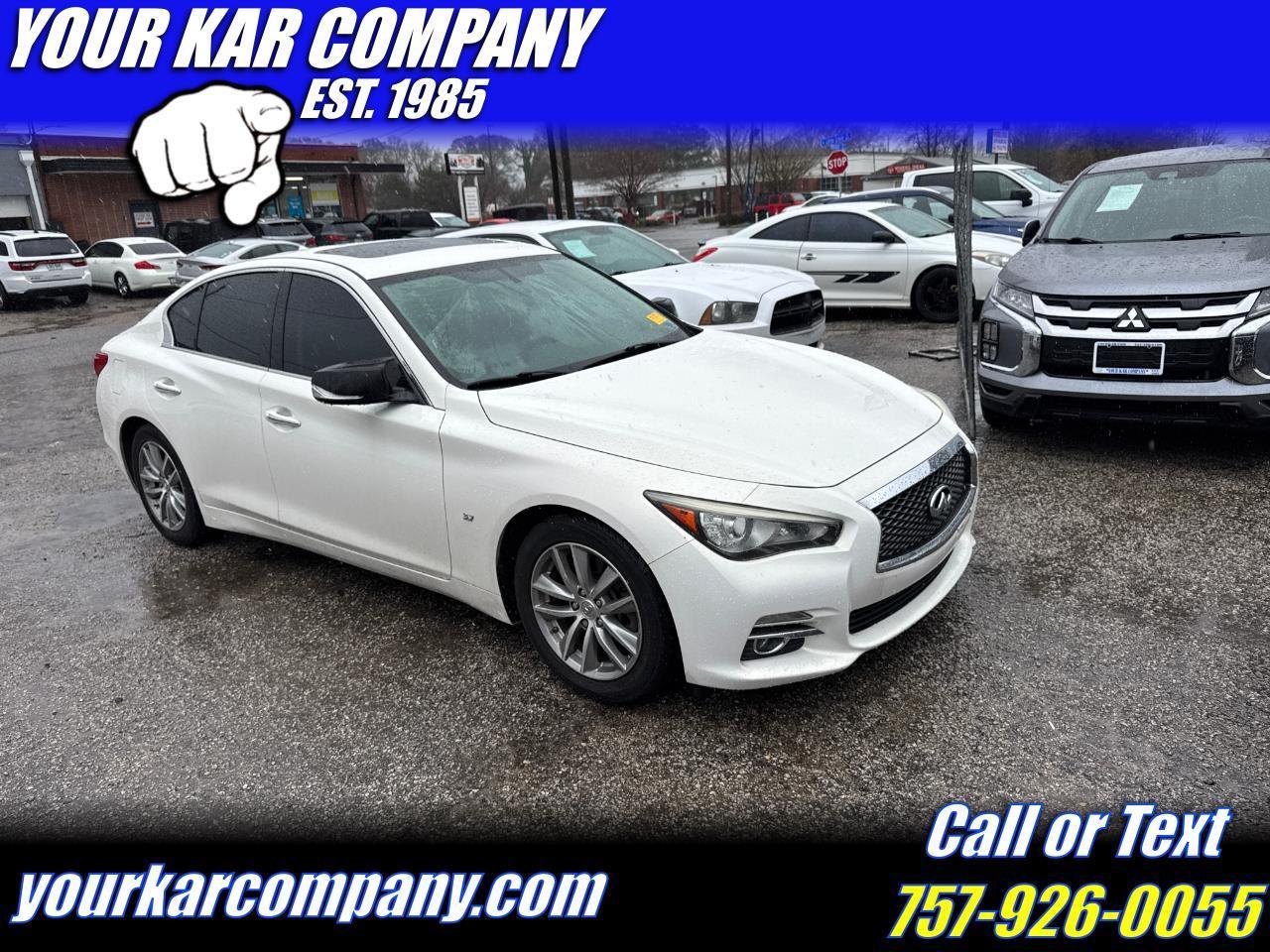 2015 Infiniti Q50 4dr Sdn Premium RWD