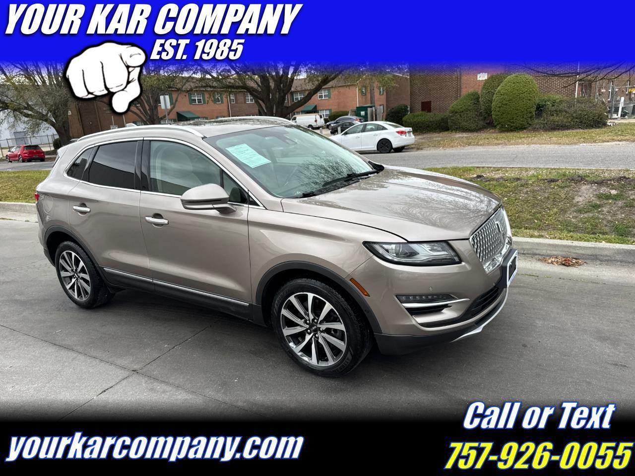 2019 Lincoln MKC Reserve AWD
