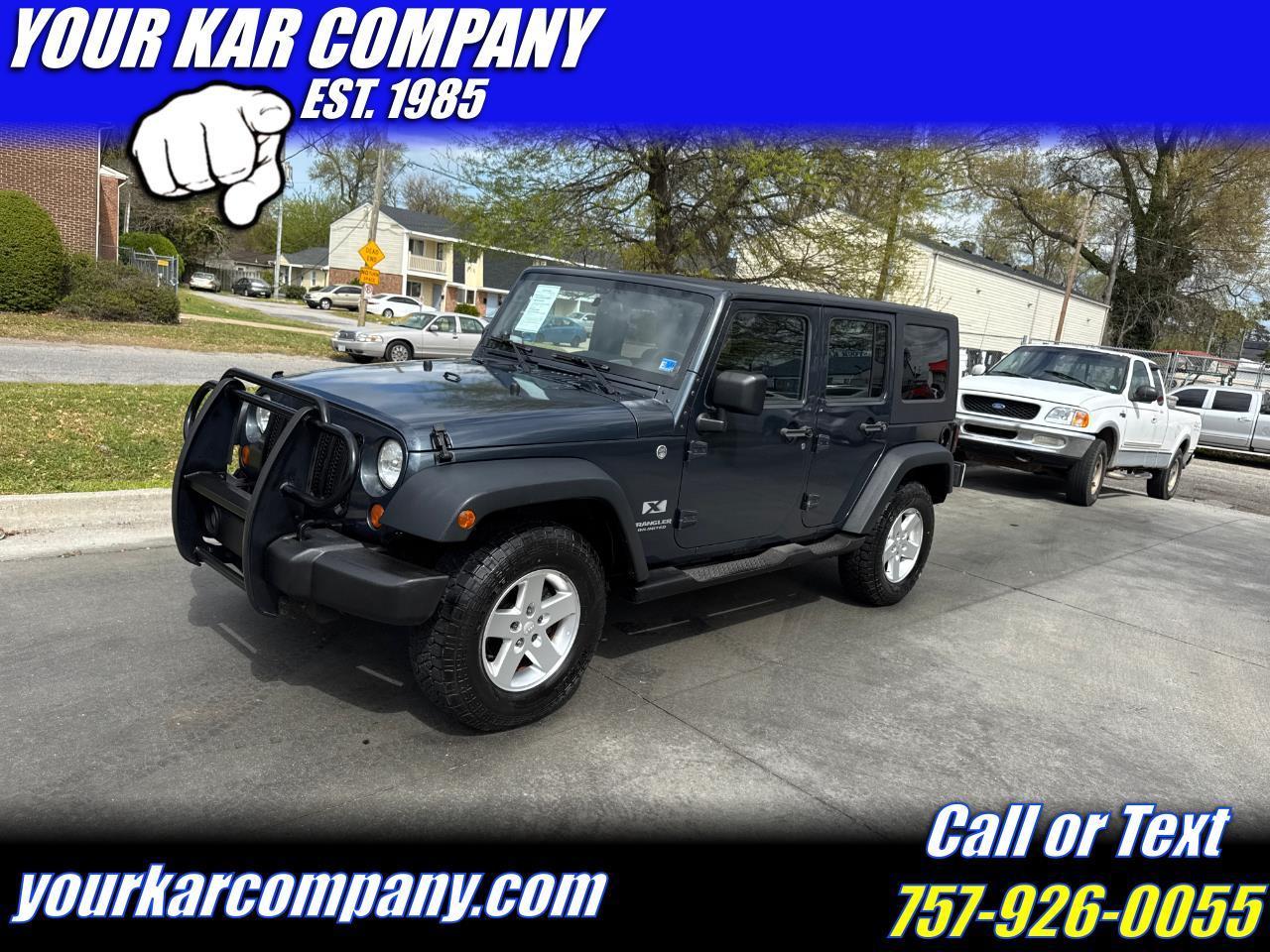 2007 Jeep Wrangler 4WD 4dr Unlimited X