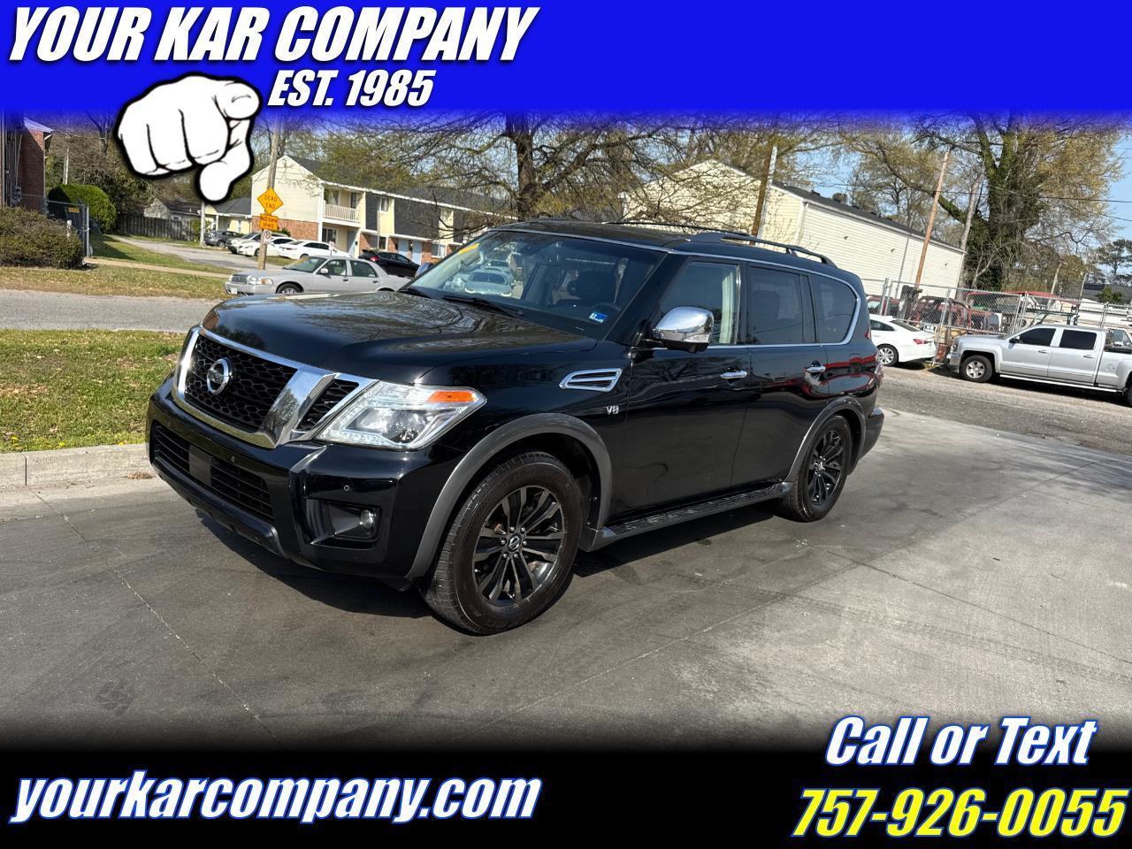 2017 Nissan Armada 4x4 Platinum