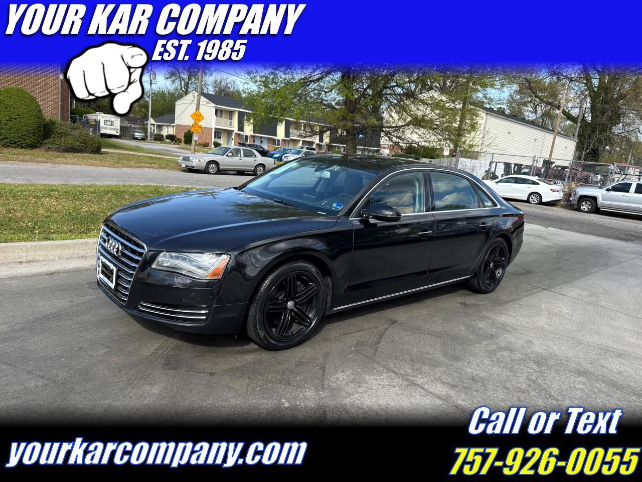 2013 Audi A8 L 4dr Sdn 3.0L