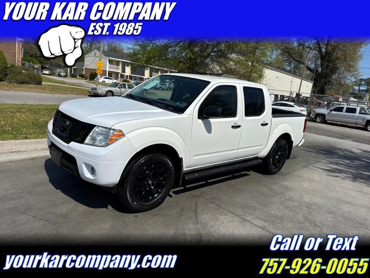 2019 Nissan Frontier Crew Cab 4x4 SV Auto