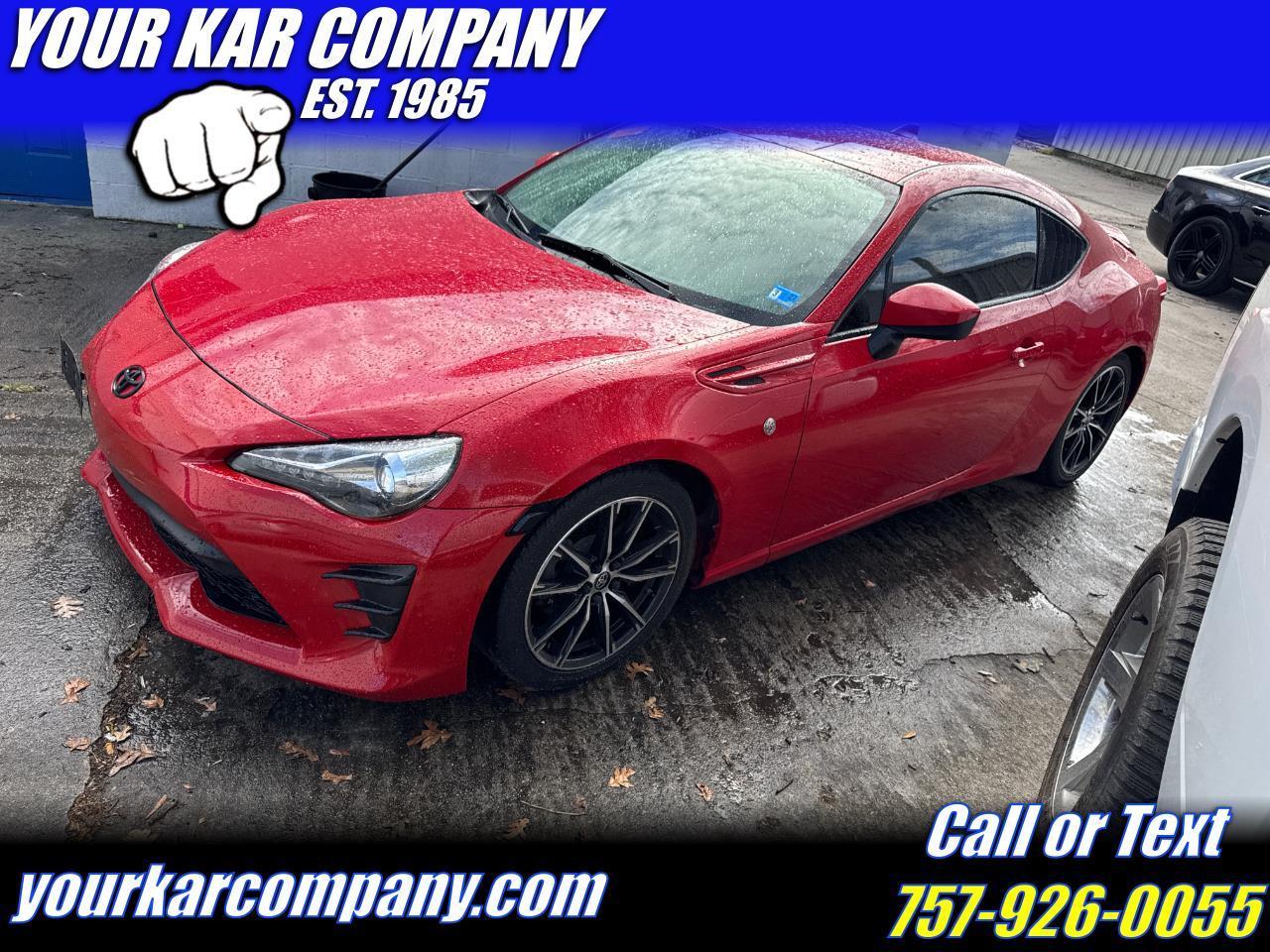 2017 Toyota 86 Manual (Natl)