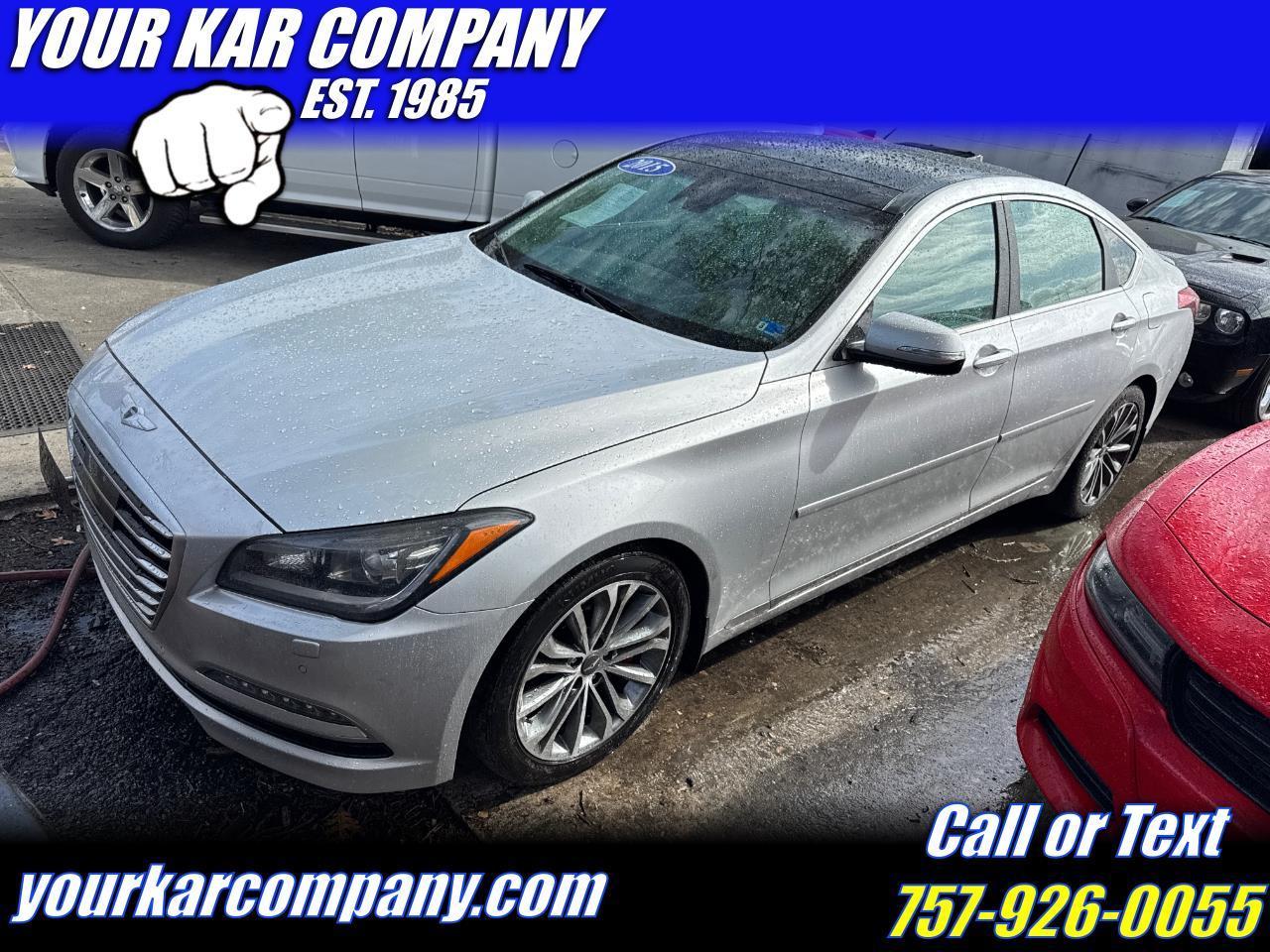 2015 Hyundai Genesis 4dr Sdn V6 3.8L AWD