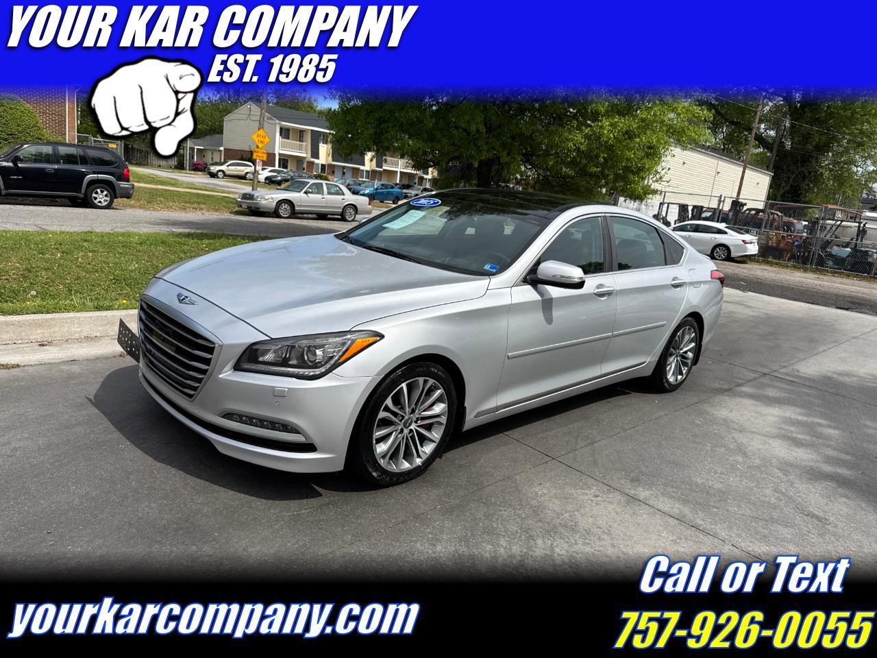 2015 Hyundai Genesis 4dr Sdn V6 3.8L AWD