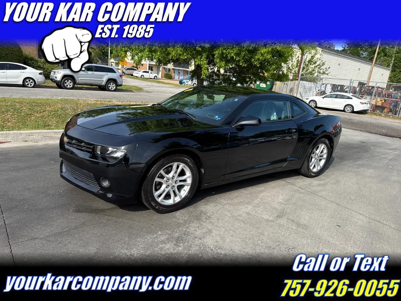 2015 Chevrolet Camaro 2dr Cpe LT w/1LT