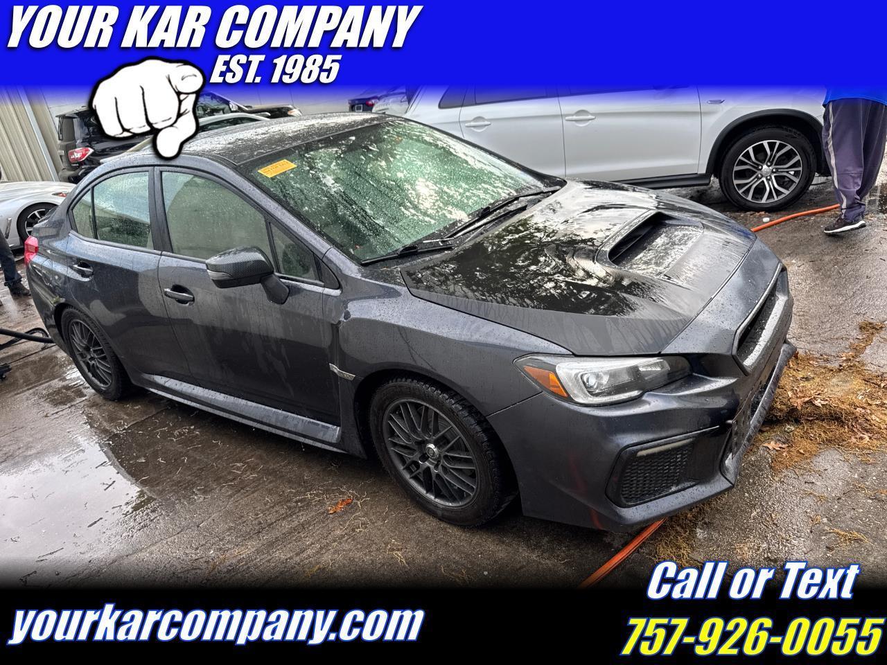 2017 Subaru WRX Limited Manual