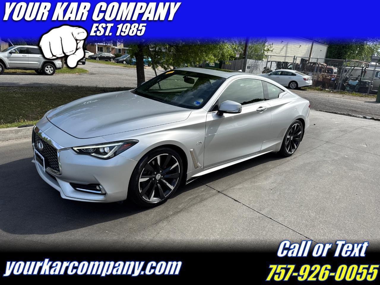 2017 Infiniti Q60 3.0t Premium RWD