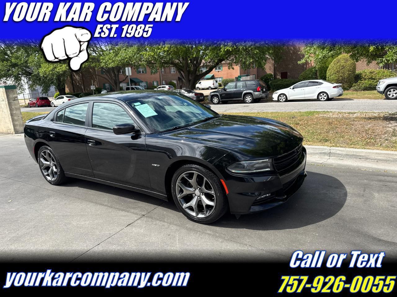 2016 Dodge Charger 4dr Sdn R/T RWD