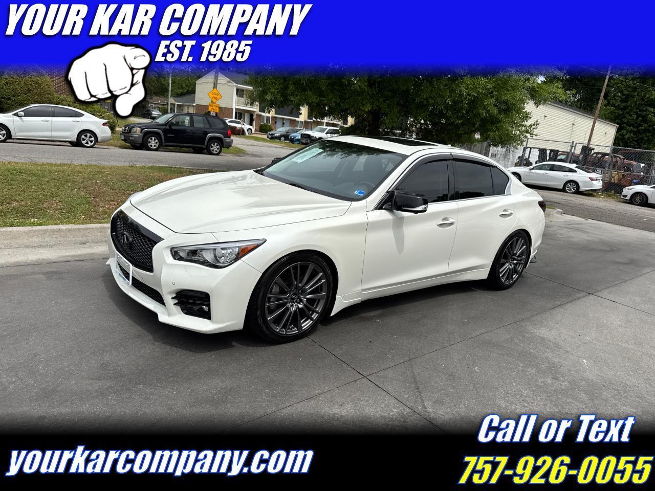 2016 Infiniti Q50 4dr Sdn 3.0t Red Sport 400 AWD