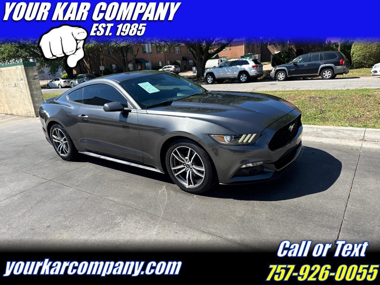 2015 Ford Mustang 2dr Fastback EcoBoost Premium