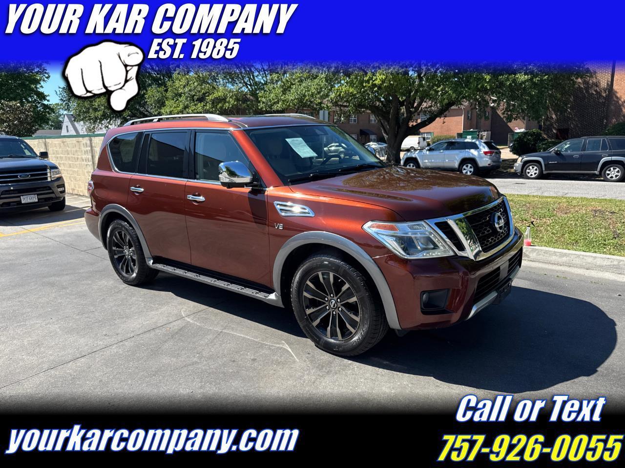 2018 Nissan Armada 4x4 Platinum
