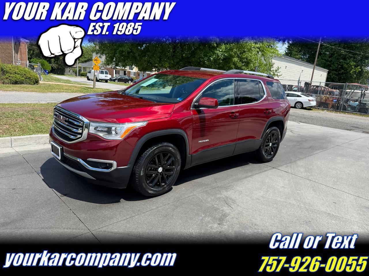 2018 GMC Acadia FWD 4dr SLT w/SLT-1