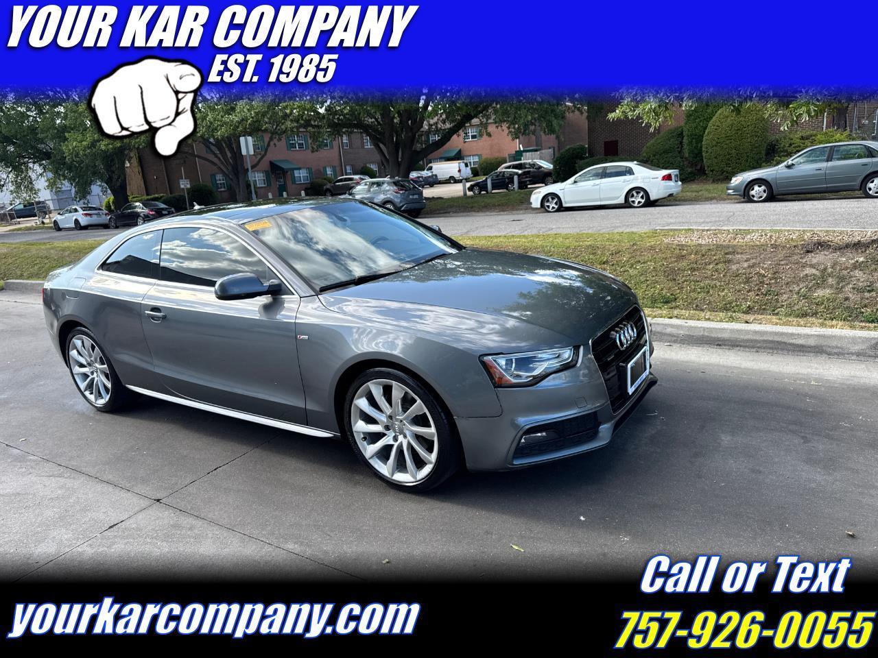 2016 Audi A5 2dr Cpe Auto Premium Plus (S-LINE)