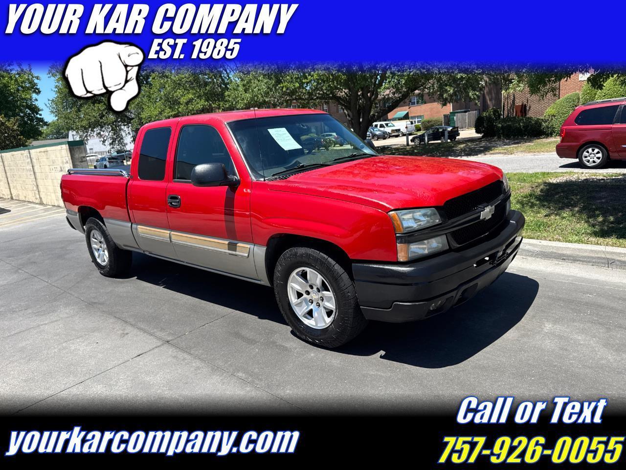 2003 Chevrolet Silverado 1500 Ext Cab 143.5" WB LS