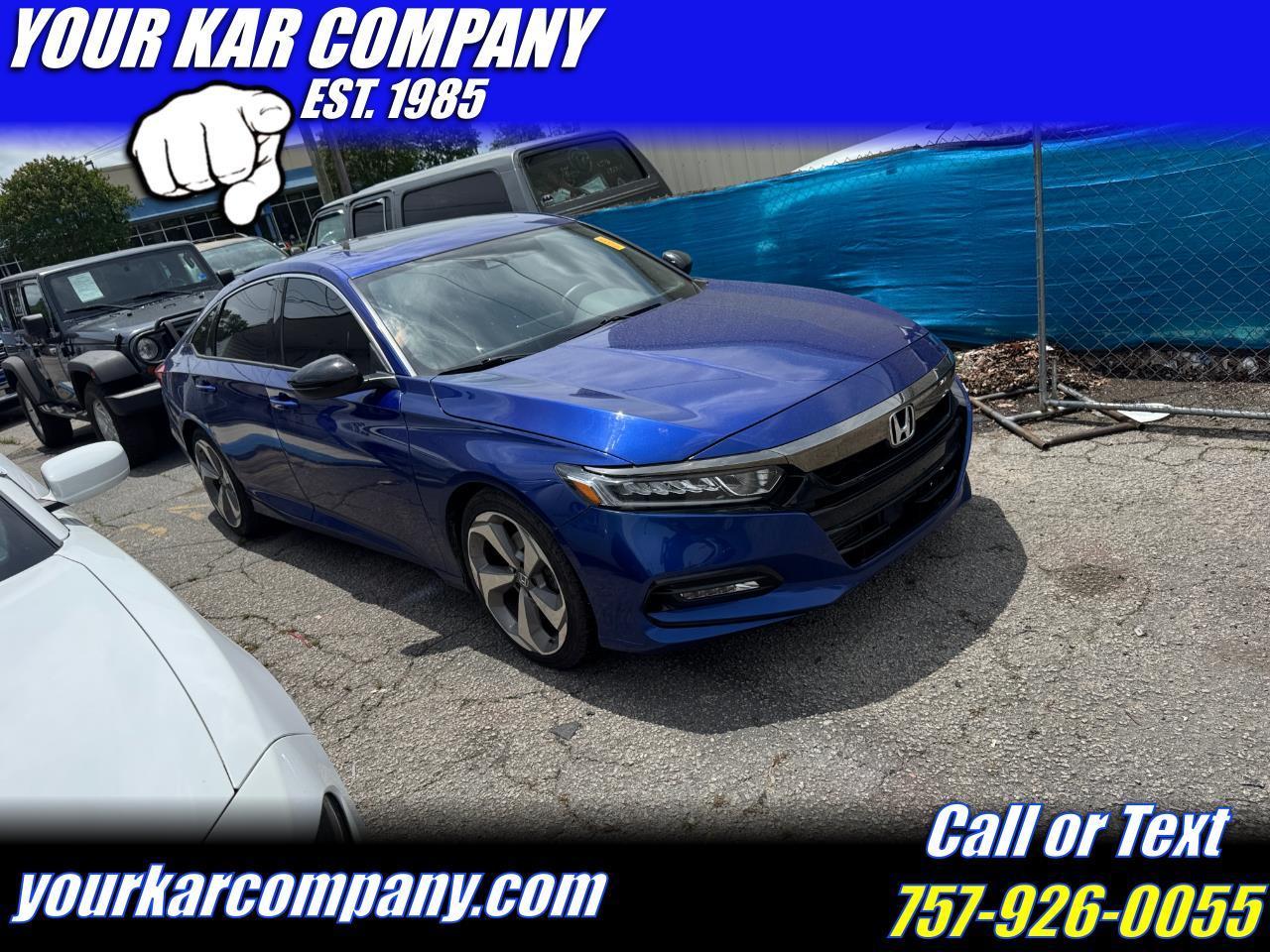 2018 Honda Accord Sedan Sport 2.0T Auto