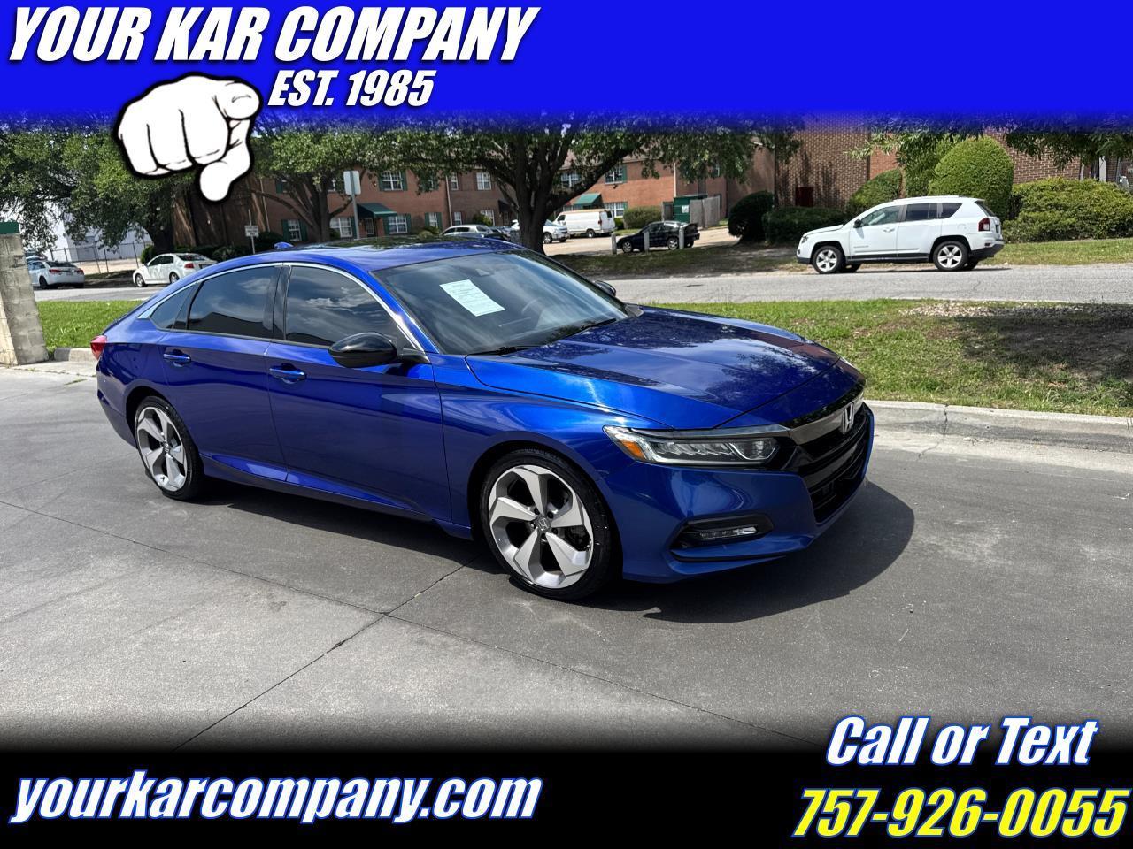 2018 Honda Accord Sedan Sport 2.0T Auto
