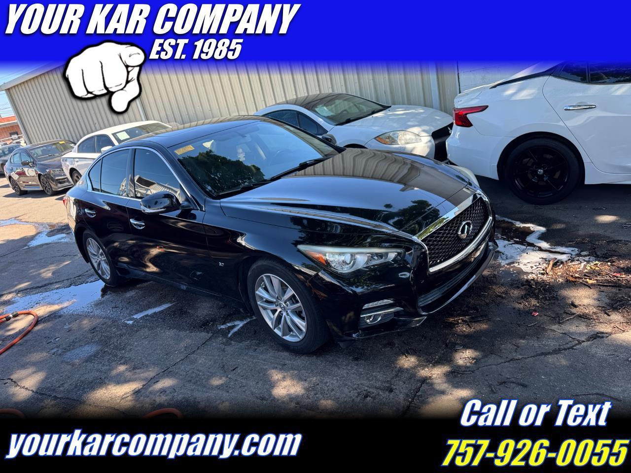 2015 Infiniti Q50 4dr Sdn RWD
