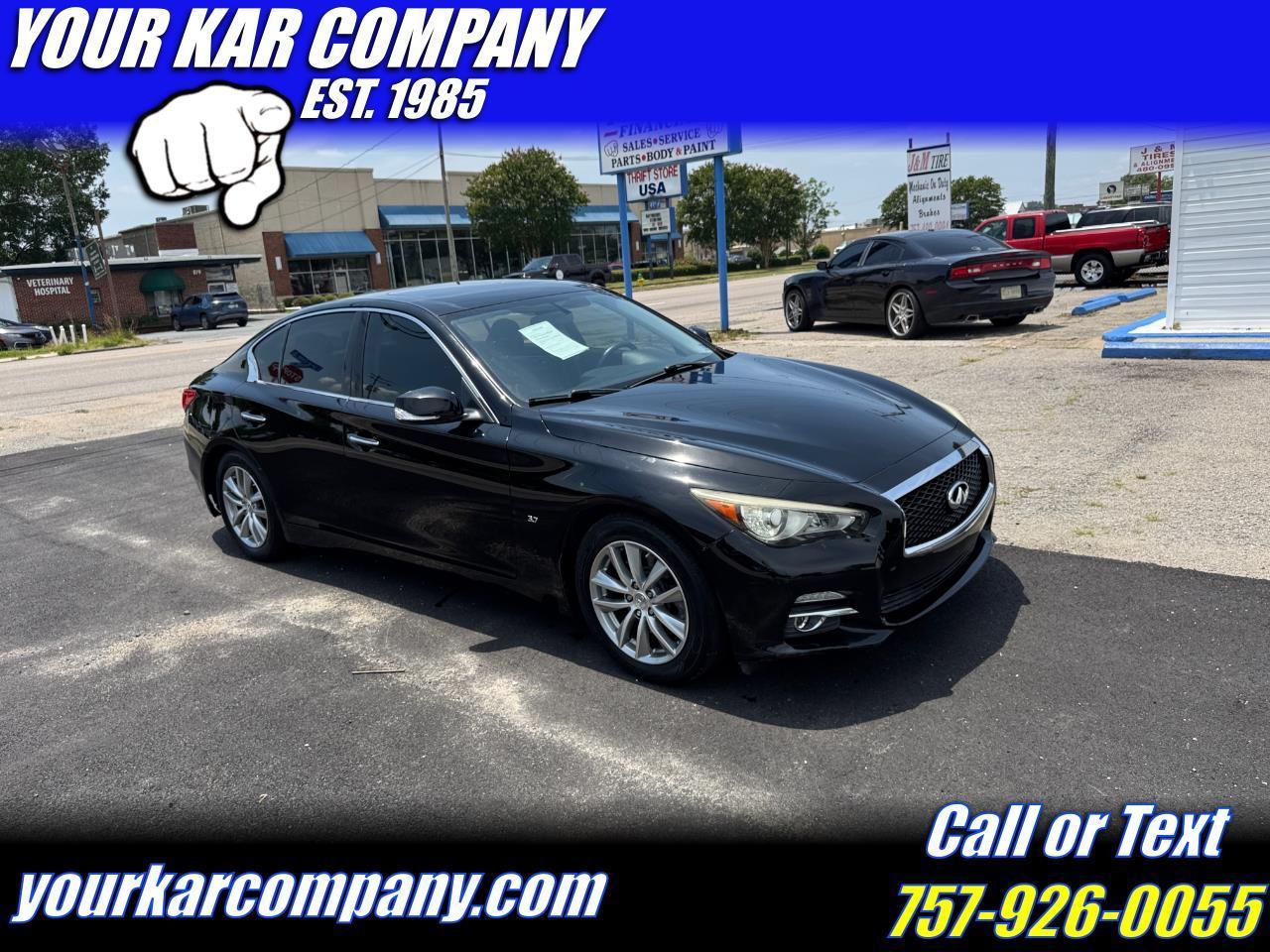 2015 Infiniti Q50 4dr Sdn RWD
