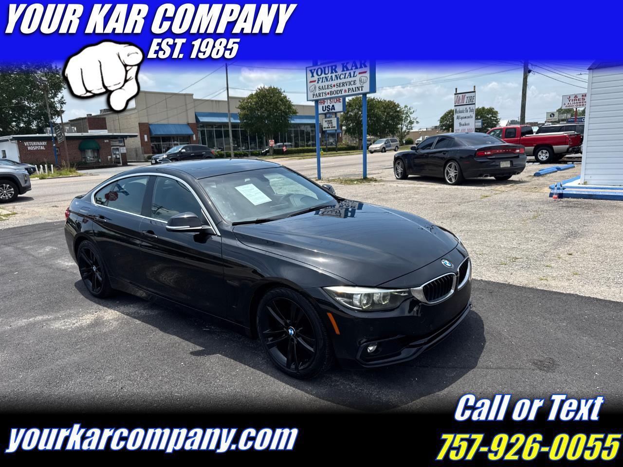 2018 BMW 4 Series 430i Gran Coupe