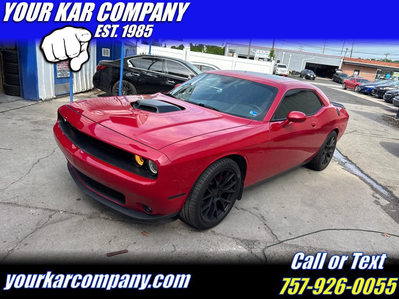 2016 Dodge Challenger 2dr Cpe R/T Plus Shaker