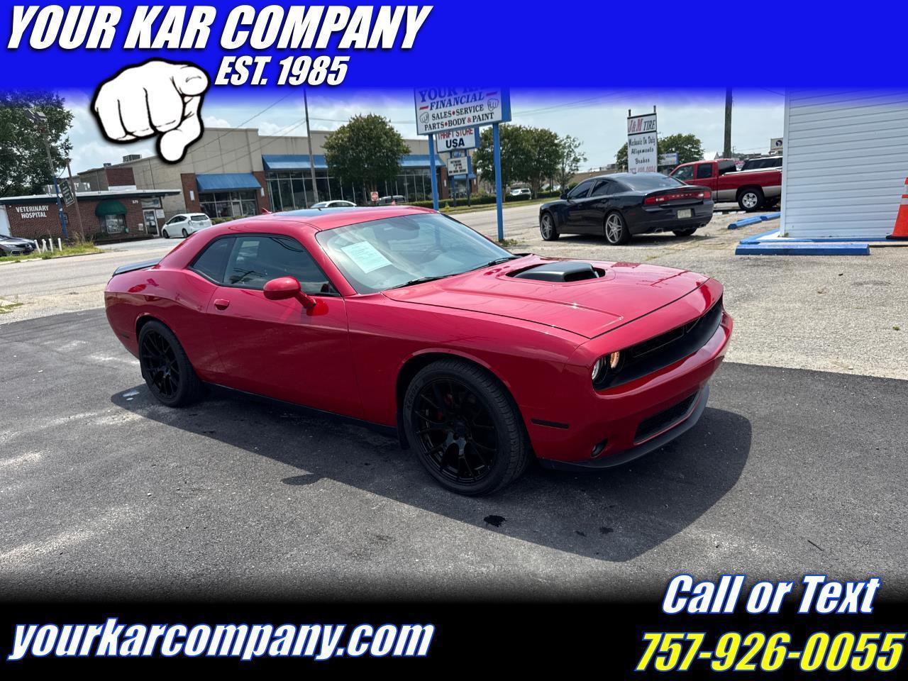 2016 Dodge Challenger 2dr Cpe R/T Plus Shaker