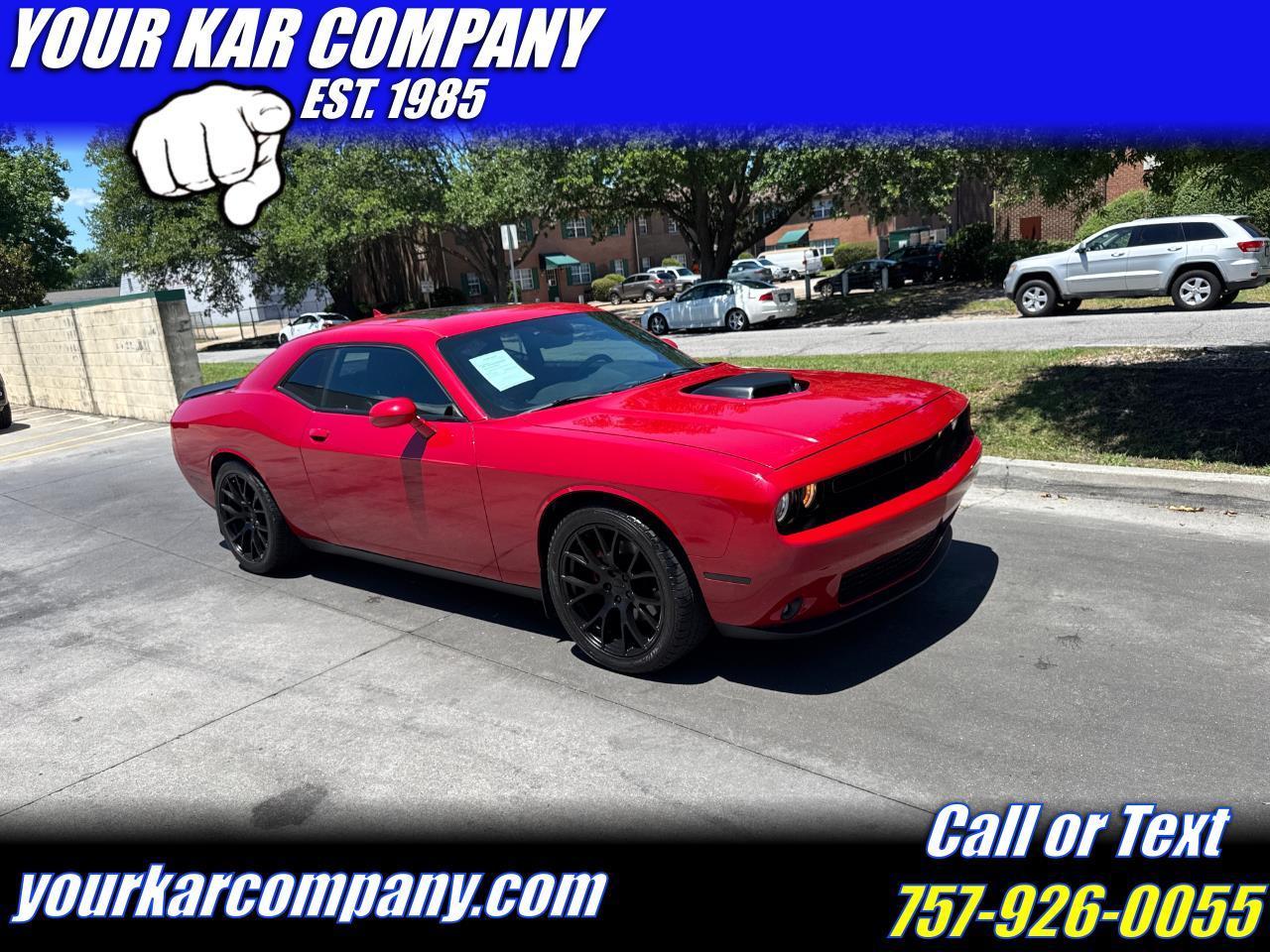 2016 Dodge Challenger 2dr Cpe R/T Plus Shaker
