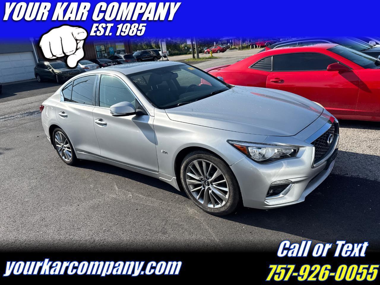 2018 Infiniti Q50 3.0t LUXE RWD