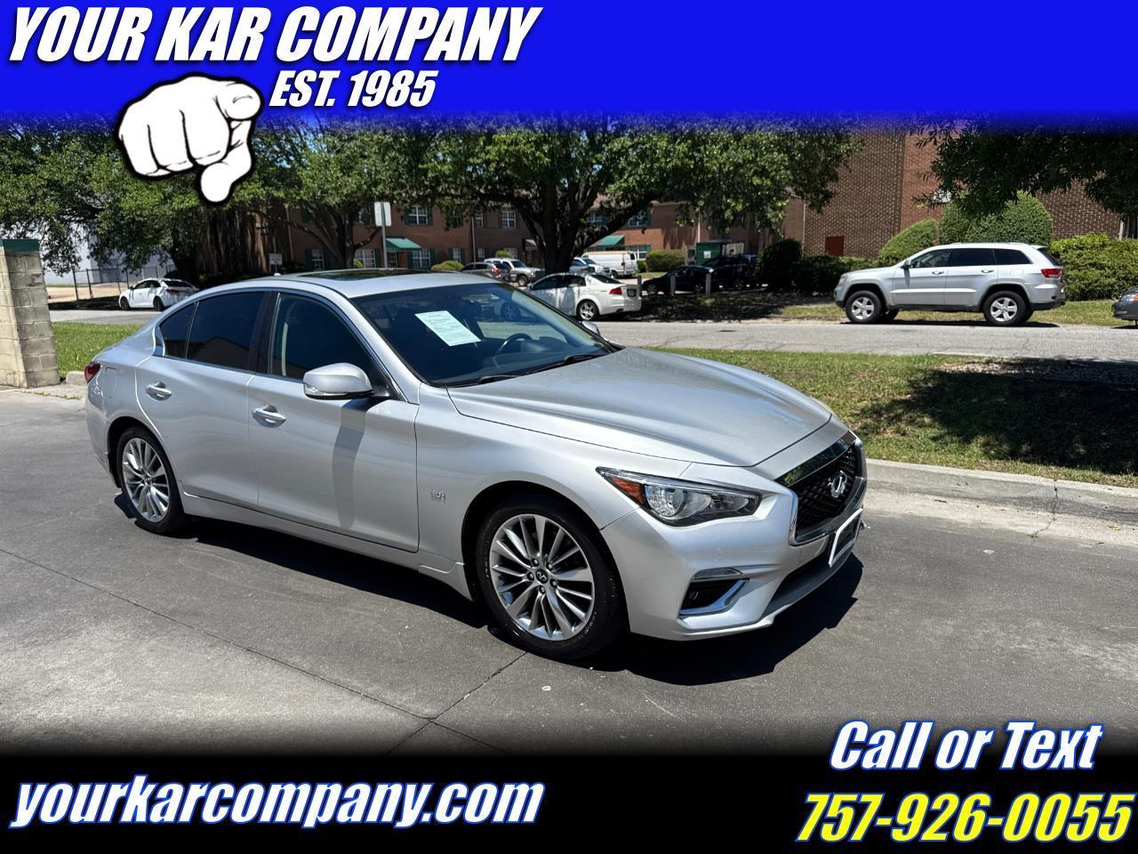 2018 Infiniti Q50 3.0t LUXE RWD