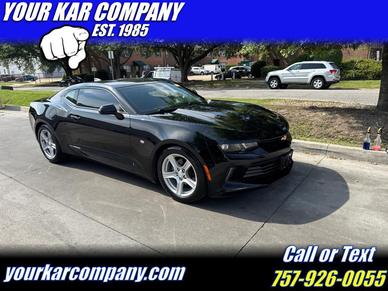2018 Chevrolet Camaro 2dr Cpe 1LT