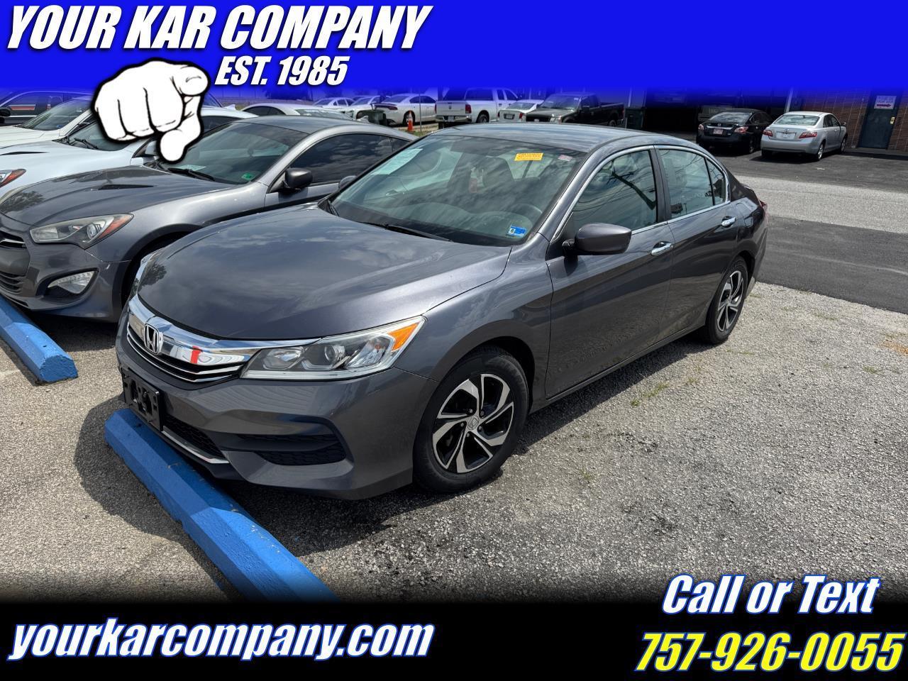 2017 Honda Accord Sedan LX CVT