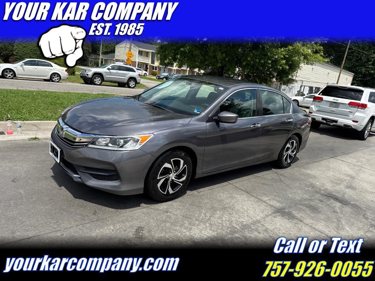 2017 Honda Accord Sedan LX CVT